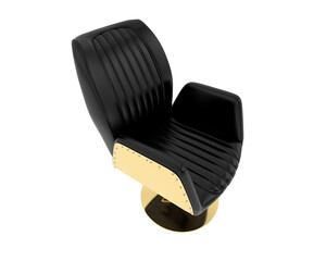 Barber shop chair isolated on background. 3d rendering - illustration