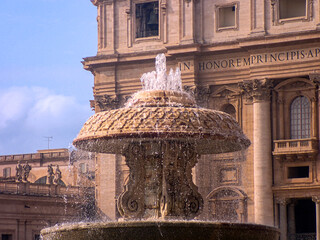 Fountain in Vatican City