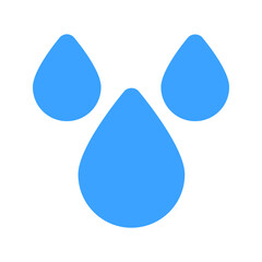 Rainwater illustration icon vector on the white backround