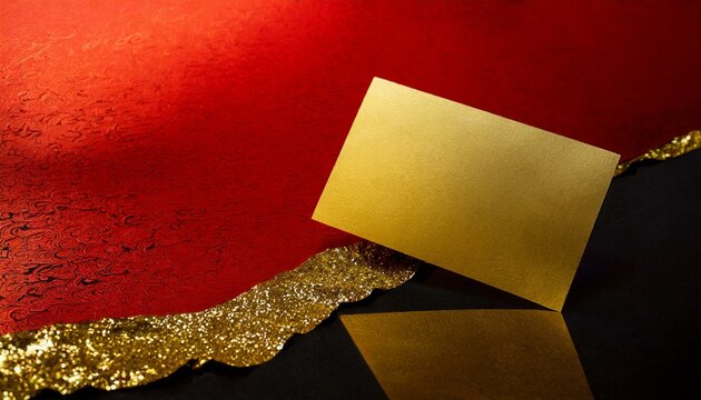 赤と金と黒の高級感のある和風な背景素材