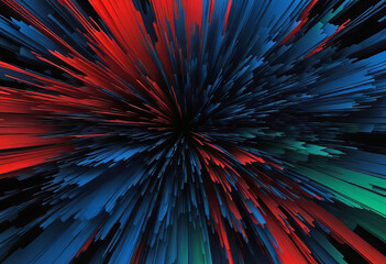 Fototapeta premium Abstract blue and black wallpaper, sophisticated beautiful wallpaper for your desktop or smartphone,