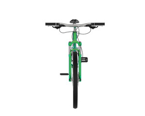 Mountain bike isolated on background. 3d rendering - illustration