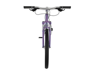 Mountain bike isolated on background. 3d rendering - illustration