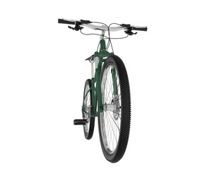 Mountain bike isolated on background. 3d rendering - illustration