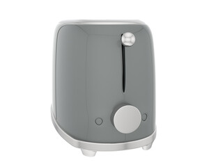 Toaster isolated on background. 3d rendering - illustration