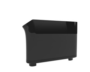 Toaster isolated on background. 3d rendering - illustration