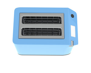 Toaster isolated on background. 3d rendering - illustration