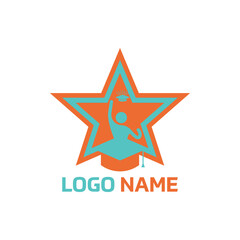 Achieve an education 3 logo. Modern, unique, simple.