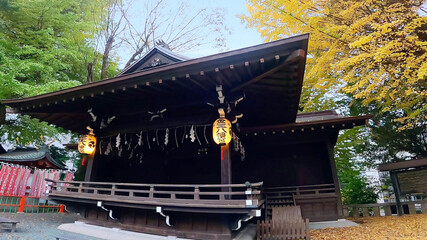 Konno Hachimangu Shrine is a sanctuary near Shibuya Station in Tokyo, Japan, where buildings from the Edo period remain.
The origin of the name Konnomaru, a warrior monk and military commander of the 