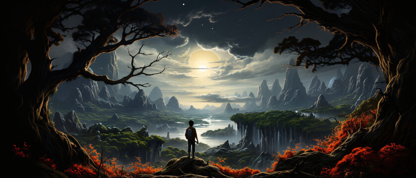 Not all who wander are lost" captures the essence of purposeful exploration, signifying a journey guided by curiosity and discovery rather than aimless wandering.