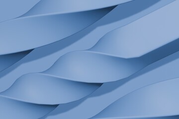 abstract wallpaper or background 3d illustration, backdrop for website home page, business banner, 3d render, blue