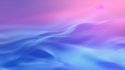 Blurred Gradient of Blue and Purple Shades
