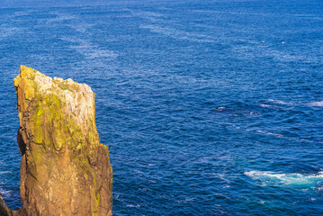views of the Butt of Lewis Lighthouse and its seascape,
isle of Lewis, Scotland