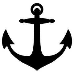 anchor silhouette illustrator © AnotaiSi