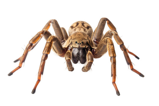 Ground Spider Isolated on Transparent Background