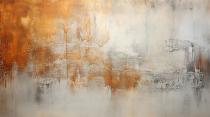 Abstract painting with gold accents, modern decoration, contemporary art