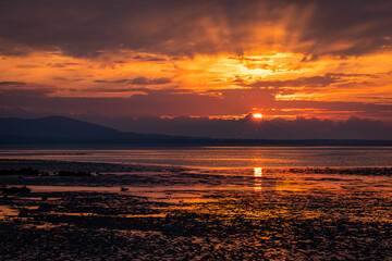 Stunning Sunrise, Dundalk Bay, Blackrock, Ireland 