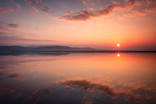 Stunning Sunrise, Dundalk Bay, Blackrock, Ireland 