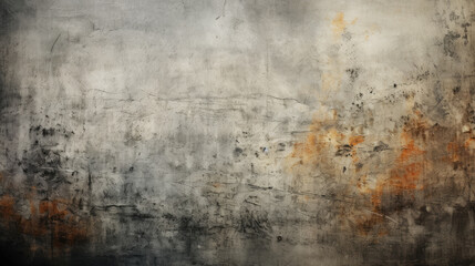 Fototapeta na wymiar Old grunge wall texture in gray colors