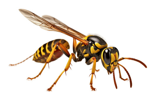 Ichneumon Wasp Isolated on Transparent Background