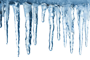 Icicle Isolated on Transparent Background