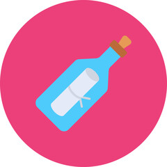 Message In Bottle Icon