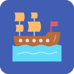 Pirate Ship Icon