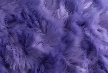 Fototapeta premium Seamless pattern featuring a plush, purple-colored fake fur texture, creating a repetitive and cohesive background.