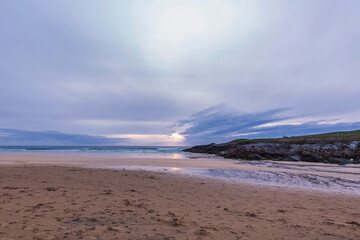 seascape inside the Eoropie Beach close to the village of Ness, Isle of Lewis, Scotland