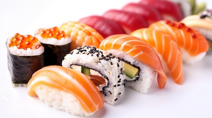 Sushi Symphony: A Culinary Concert of Seafood and Rice.