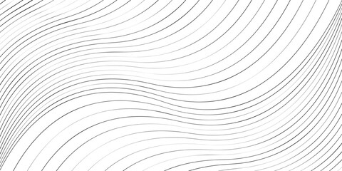 Wavy lines pattern diagonal black lines background - obrazy, fototapety, plakaty