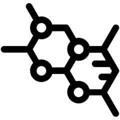 Molecule Vector Icon