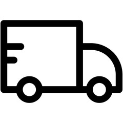 Delivery Van Vector Icon