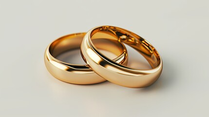 A Couple's Circle: Timeless Gold Rings
