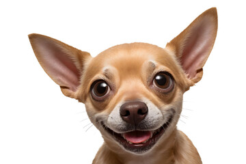 Obraz premium cute dog isolated, transparent background