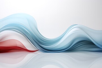 colourful Flowing Abstract Waves, Soft curves, Wallpaper