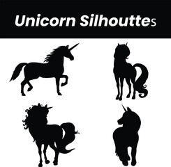 Unicorn Silhouettes