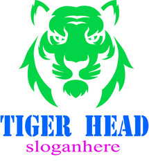 tiger​ head logo