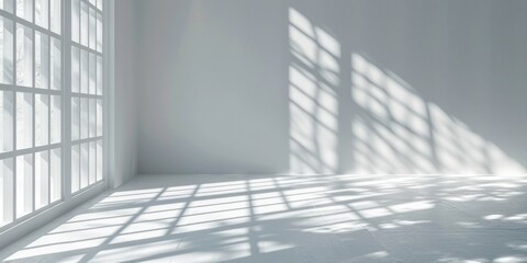 Natural light windows that are blurry but realistic and simple. Generative Ai.