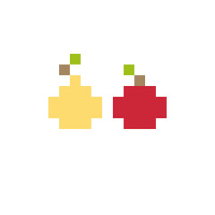 Pear and apple