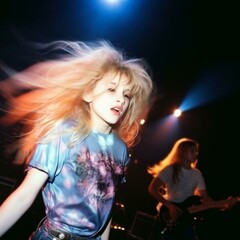 woman dancing in nightclub