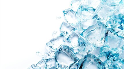 Chilled Perfection: Ice Cubes in Crisp Detail