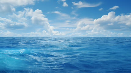 Obraz premium blue sky and sea
