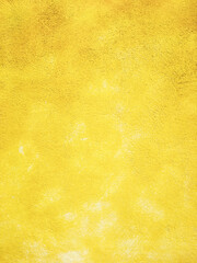 Concrete yellow colorful wall surface texture