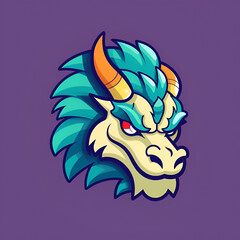 Beautiful Dragon Logo, Design for Your Project, Ai Generative