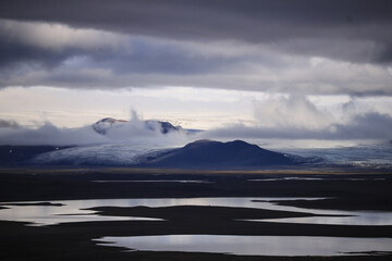 iceland glacier landscape