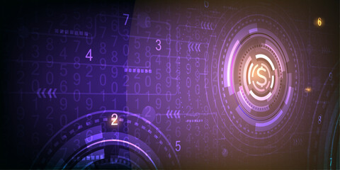 Abstract technology background vector illustration