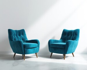 Classic Blue Chairs: A Nostalgic Touch to Your Interior Design