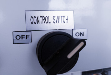 The Close up selector switch for control switching on the panel board.
