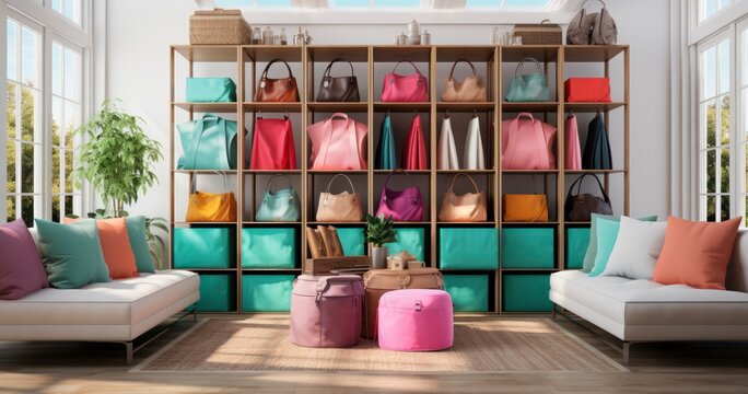 Revitalize your home organization with vibrant fabric storage solutions, merging style with functionality
